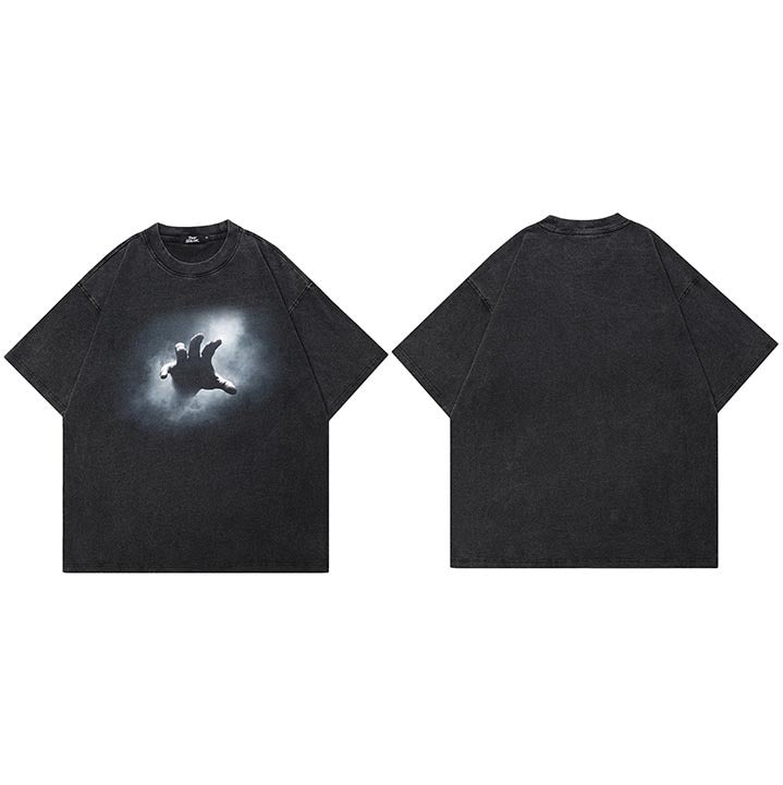 Hip Hop Streetwear Men T-Shirt Oversized